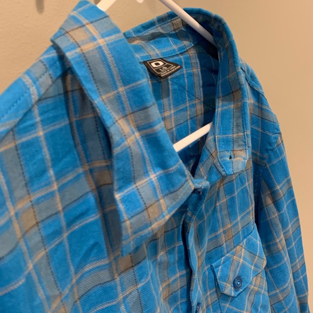 Oakley Button Down Flannel | 3 for $15 Bundle (L)